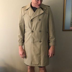Men’s Vintage English Trench Coat